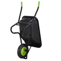 Kruiwagen 100 Liter - Luchtbanden - Zwart - Max. 210 KG - Incl. Handschoenen Kruiwagen 100 Liter - Luchtbanden - Zwart - Max. 210 KG - Incl. Handschoenen