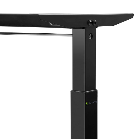 Elektrisch Verstelbaar Bureau / Sta Zit Bureau - 160 x 75 cm - Zwart - Afbeelding 12