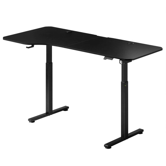 Elektrisch Verstelbaar Bureau / Sta Zit Bureau - 160 x 75 cm - Zwart - Afbeelding 3