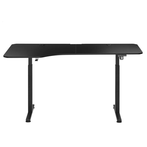 Elektrisch Verstelbaar Bureau / Sta Zit Bureau - 160 x 75 cm - Zwart - Afbeelding 5