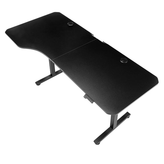 Elektrisch Verstelbaar Bureau / Sta Zit Bureau - 160 x 75 cm - Zwart - Afbeelding 6