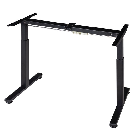 Elektrisch Verstelbaar Bureau / Sta Zit Bureau - 160 x 75 cm - Zwart - Afbeelding 8