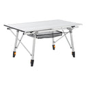 Vouwbare en inklapbare Campingtafel Picco - Aluminium - 90 x 50 x 67 cm Vouwbare en inklapbare Campingtafel Picco - Aluminium - 90 x 50 x 67 cm