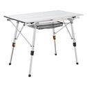 Vouwbare en inklapbare Campingtafel Picco - Aluminium - 90 x 50 x 67 cm Vouwbare en inklapbare Campingtafel Picco - Aluminium - 90 x 50 x 67 cm