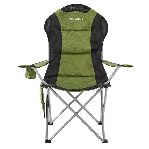 Inklapbare Campingstoel / Vouwstoel Lido - Groen - Incl. Opbergtas - Afbeelding 3