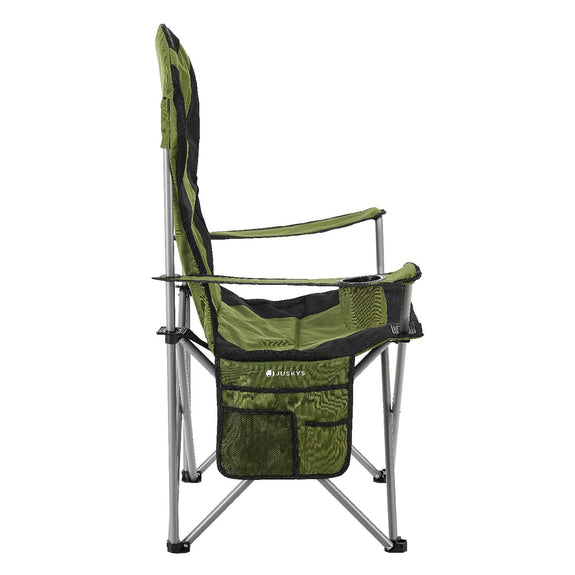 Inklapbare Campingstoel / Vouwstoel Lido - Groen - Incl. Opbergtas - Afbeelding 4