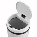 Automatische Prullenbak / Afvalemmer / Sensorprullenbak - 30 Liter - Wit - Rond Automatische Prullenbak / Afvalemmer / Sensorprullenbak - 30 Liter - Wit - Rond