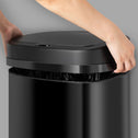 Automatische Prullenbak / Afvalemmer / Sensorprullenbak - 50 Liter - Zwart - Rechthoek Automatische Prullenbak / Afvalemmer / Sensorprullenbak - 50 Liter - Zwart - Rechthoek