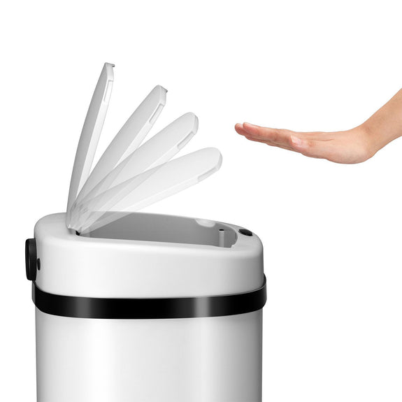 Automatische Prullenbak / Afvalemmer / Sensorprullenbak - 60 Liter - Wit - Rechthoek - Afbeelding 6