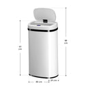 Automatische Prullenbak / Afvalemmer / Sensorprullenbak - 60 Liter - Wit - Rechthoek Automatische Prullenbak / Afvalemmer / Sensorprullenbak - 60 Liter - Wit - Rechthoek