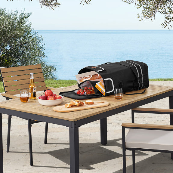 3in1 boodschappentrolley 56L - Voor Trappen - Zwart - Afbeelding 2