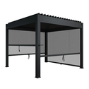 Pergola / Lamellendak - Tahiti - 3x3 m - Antraciet Pergola / Lamellendak - Tahiti - 3x3 m - Antraciet