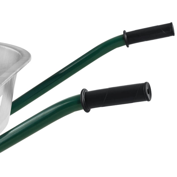 Kruiwagen 100 Liter - Luchtbanden - Zilver - Max. 210 KG - Afbeelding 4