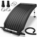 Solar zwembadverwarming 112 x 55 x 14 cm - antraciet