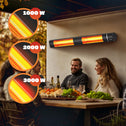 Elektrische terrasverwarmer MZH3000 - 3000 W - zwart