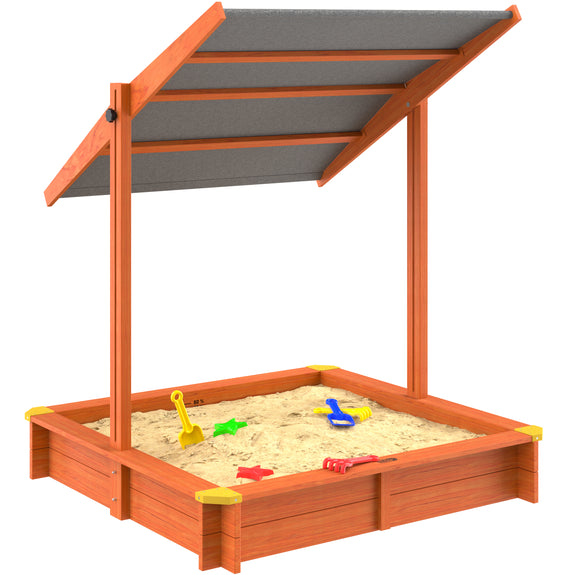 Zandbak Sami - 120x120cm - Met Zonbescherming - UV-bescherming 50+ - Afbeelding 4