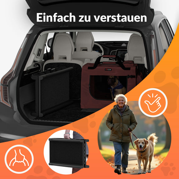 Hondenhelling /hondenlooplank  voor auto opvouwbaar 156 x 40 cm - Afbeelding 2