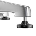 In hoogte verstelbare statafel Ø 60 cm - zilver