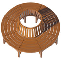 Ronde boombank van eucalyptushout Ø 160 cm