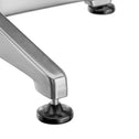 In hoogte verstelbare statafel Ø 60 cm - zilver