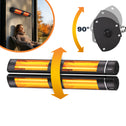 Elektrische terrasverwarmer MZH3000 - 3000 W - zwart