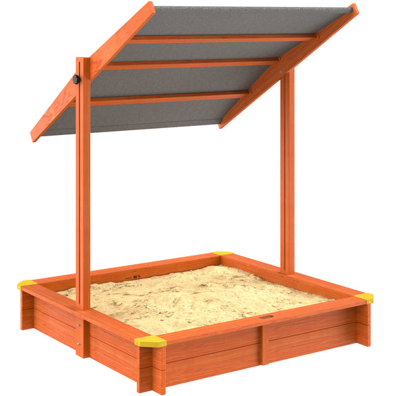 Zandbak Sami - 120x120cm - Met Zonbescherming - UV-bescherming 50+ - Afbeelding 8