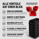 Gereedschapswand set met stapelboxen