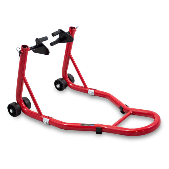 Motorfiets Standaardset - Voor en Achter - Max. 250 kg - Rood - Afbeelding 3