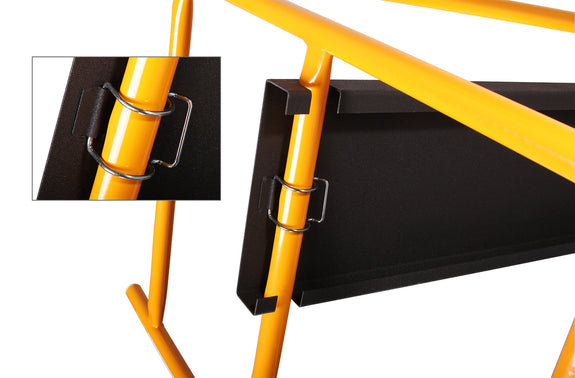 Werkplatform / kamersteiger - 110 x 153 x 53.5 cm - 4 hoogtes - Afbeelding 4