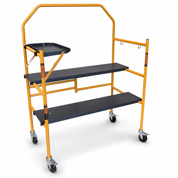 Werkplatform / Steiger / Schilderplatform - 147 cm - Opvouwbaar & Verstelbaar - Afbeelding 1
