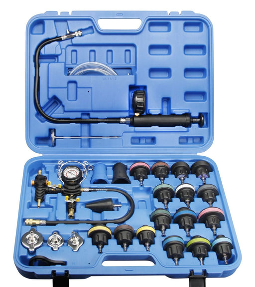 Koelsysteemtester / Druktester - 28-delige set - Incl. Koffer - Afbeelding 1