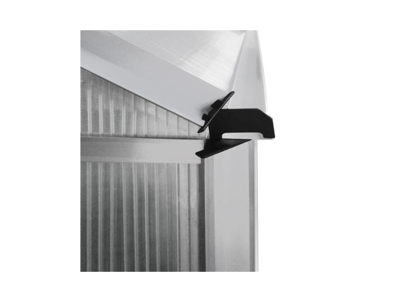 Aluminium Tuinkas - 3,8m³ 190x122cm met Raam & Schuifdeur
