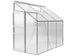 Aluminium Tuinkas - 3,8m³ 190x122cm met Raam & Schuifdeur