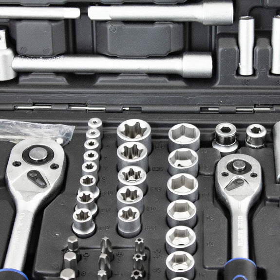 Gereedschapskoffer 171 Delig - Doppenset - Chrome Vanadium - Afbeelding 4