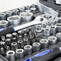 Gereedschapskoffer 171 Delig - Doppenset - Chrome Vanadium