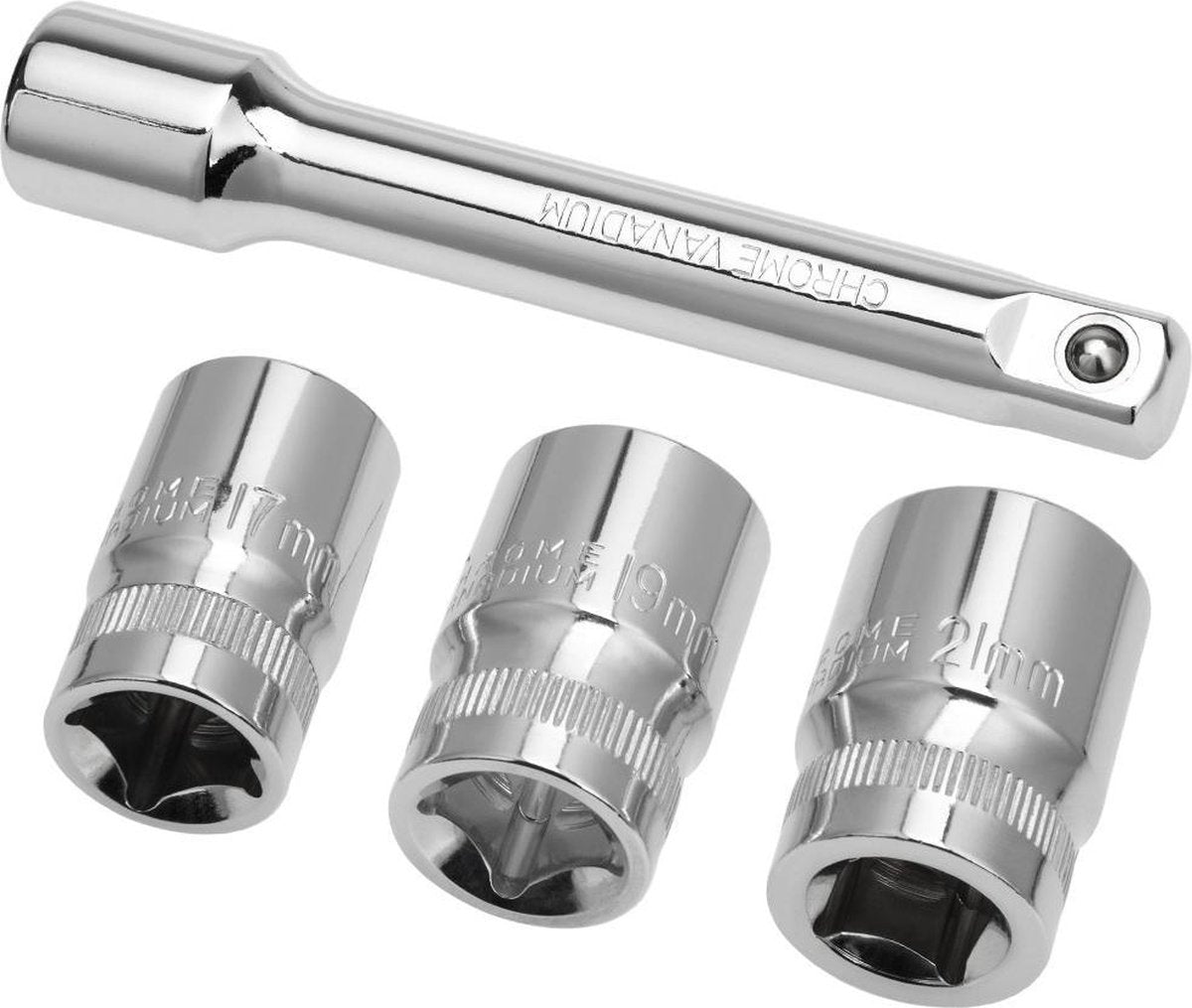 Momentsleutel set 1/2 "28-210 Nm ratelmoer