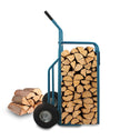 BITUXX - Brandhoutkar - Houtkar - steekwagen - Blauw