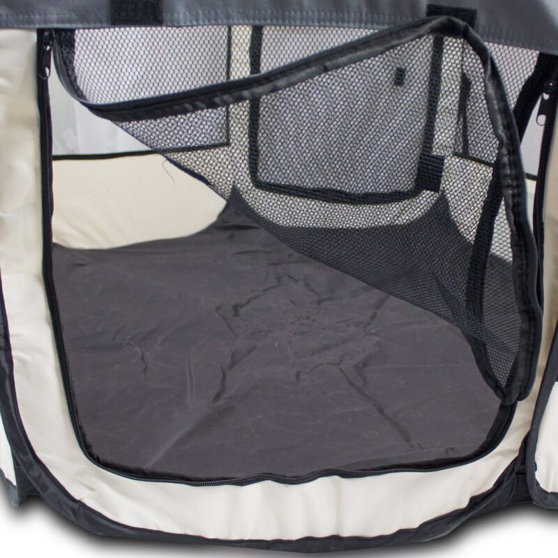 Puppybox - Dierenbox - Opvouwbaar - Hond/Kat - Groen