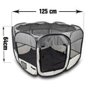 Puppybox - Dierenbox - Opvouwbaar - Hond/Kat - Groen