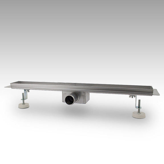 BITUXX - Douchegoot - Afvoerput - met sifonstrips - 90cm - RVS - Afbeelding 3
