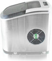 Edelstalen ijsblokjesmachine - 120 Watt - Zilver