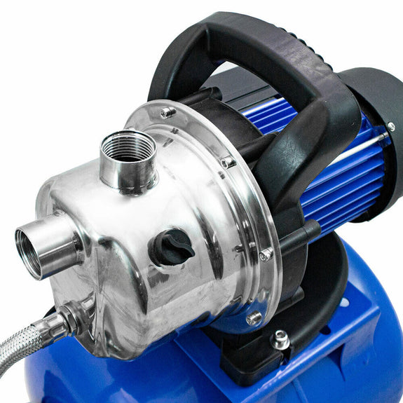 Waterpomp / Tuinpomp / Irrigatiepomp - 1200W - 3800L/H - Staal - Blauw - Afbeelding 5