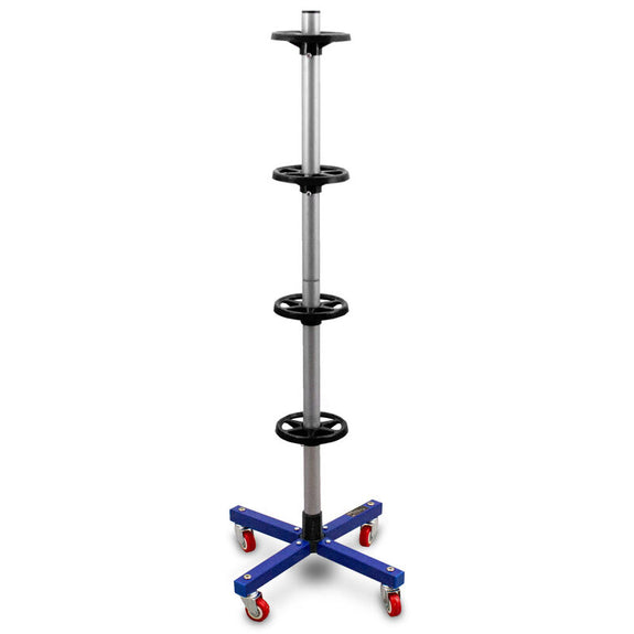 Velgboom - Met wielen - Max 225mm - 80kg - Blauw - Afbeelding 1