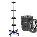 Velgboom - Met wielen - Max 225mm - 80kg - Blauw