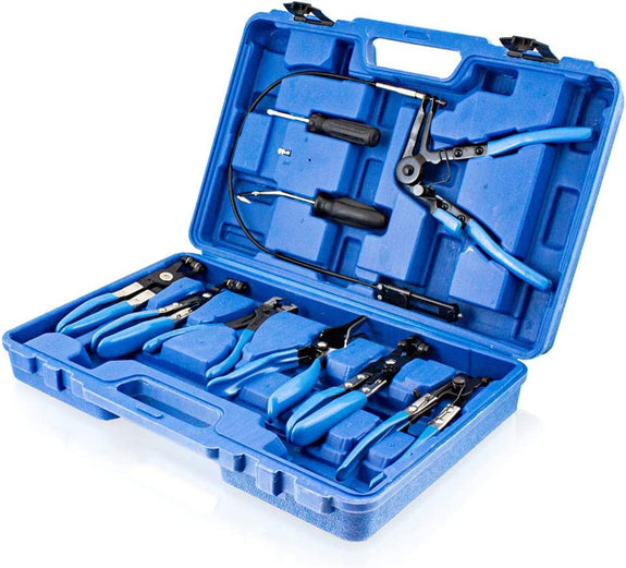 9-delige slangklem tangen set 18-54 mm - Afbeelding 2