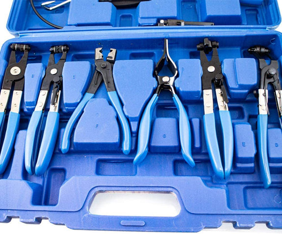 9-delige slangklem tangen set 18-54 mm - Afbeelding 3