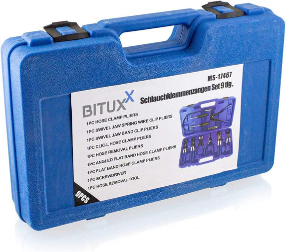 9-delige slangklem tangen set 18-54 mm - Afbeelding 9