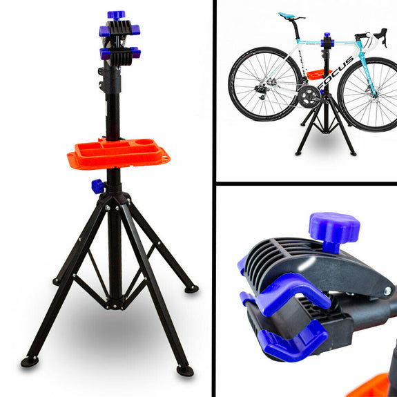 Fietsmontagestandaard / reparatiestandaard - Staal - Max. 30 kg - Afbeelding 1