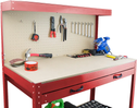 Werkbank Rood - Incl. Prikbord en Lade