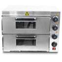 Pizzaoven / Pizzamaker - Dubbele oven - Elektrisch - 3000 watt